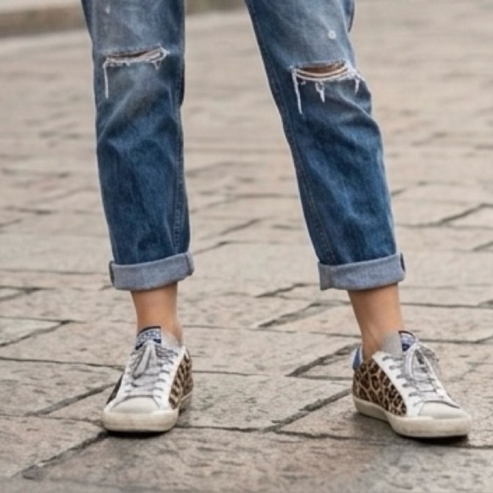 Golden Goose Deluxe Brand (GGDB) Calf Hair Superstar Sneakers IT35 (US 5-5.5)